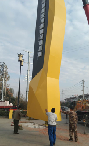 桐梓标识标牌的安装方法。