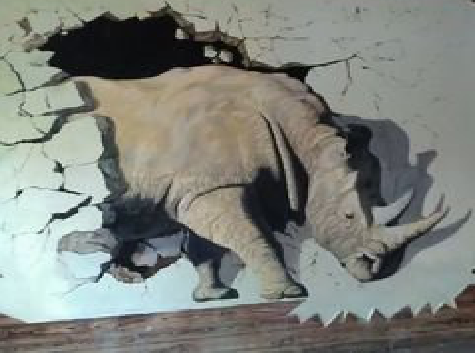 桐梓在墙绘中,如何绘制3D效果?