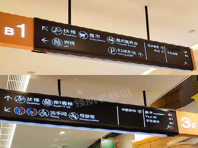 桐梓如何通过商场标识牌引导客流分布？