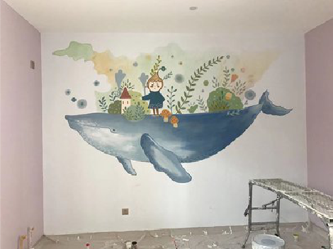 桐梓手绘墙的特点及优势。