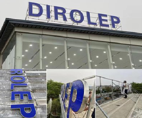 桐梓楼顶发光字安装的注意事项。